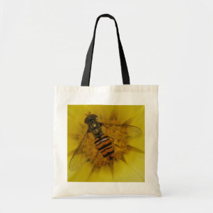 Bolsa Tote Hoverfly em um Marigold Budget Tote Bag