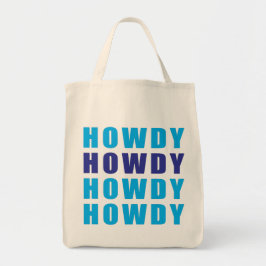 Bolsa Tote Howdy Howdy Howdy Howdy