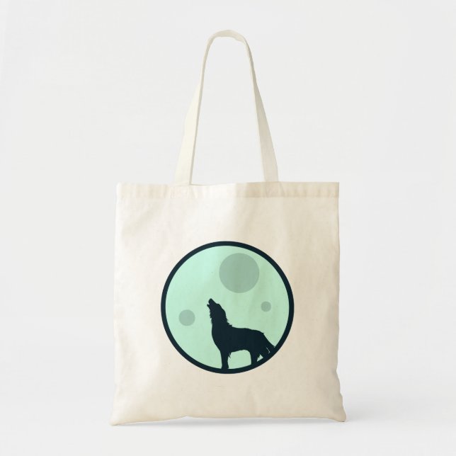 Bolsa Tote Howl to the Moon (Frente)