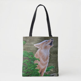 Bolsa Tote Howling Coyote
