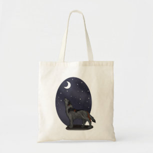 Bolsa Tote Howling Wolf (Cinza)