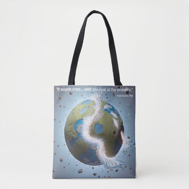 Bolsa tote HPT Terra Explodindo (Frente)