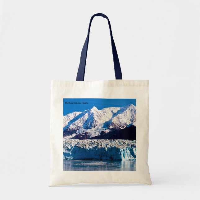 Bolsa Tote Hubbard Glacier, saco de Tote do Alaska (Frente)