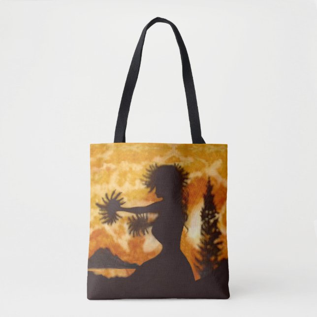 Bolsa Tote Hula Dancer (Frente)