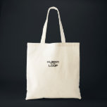Bolsa Tote Human in the Loop Minimalist Canvas Tote Bag<br><div class="desc">Carry your assets with intent. A durable canvas tote featuring a bold,  centered technical design for the professional who manages their career with precision.</div>