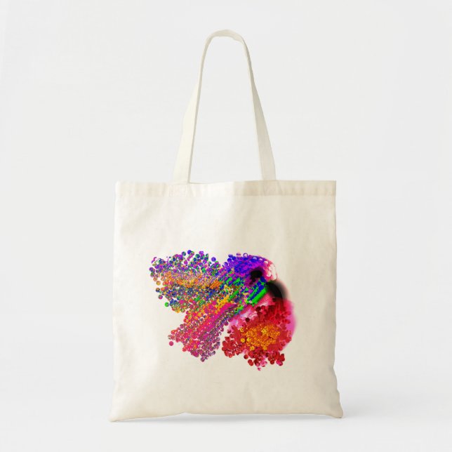 Bolsa Tote Humming Bird love (Frente)