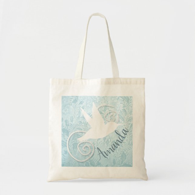 Bolsa Tote Hummingbird Corte de rico (Frente)