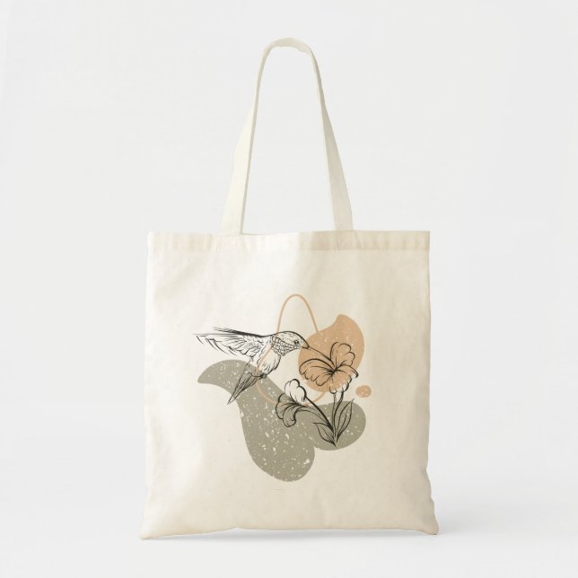 Bolsa Tote Hummingbird - Tote Bag Impresso (Frente)