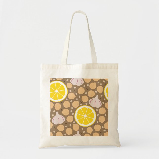 Bolsa Tote Hummus Tote Bag (Frente)