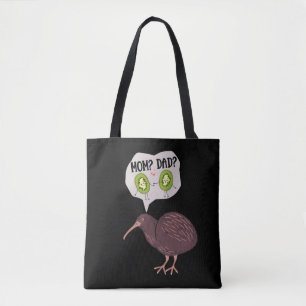 Bolsa Tote Humor com a família Bird Cuti Nova Zelândia