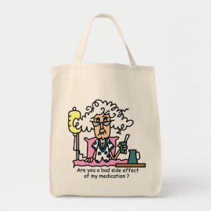 Bolsa Tote Humor com efeito secundário
