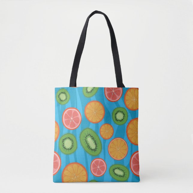Bolsa Tote Humor da fruta (Frente)
