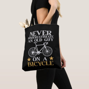 Bolsa Tote Humor de Ciclista Divertido de Ciclismo