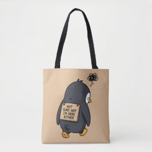 Bolsa Tote Humor de Introvertido Fofo