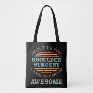 Bolsa Tote Humor de Recuperação na Cirurgia do Ombro