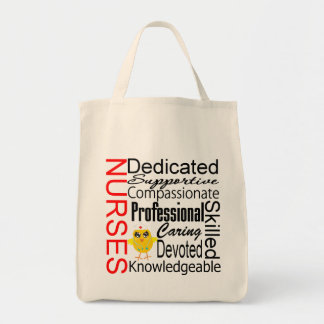 Bolsa Tote Humor do pintinho - colagem do reconhecimento das