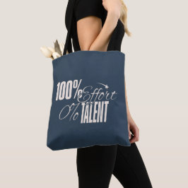 Bolsa Tote Humor Medido | Esforço vs Talento