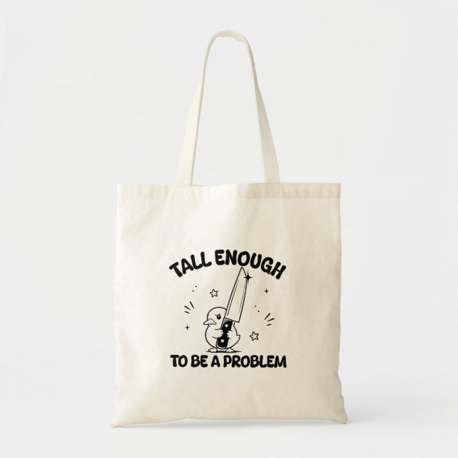 Bolsa Tote Humor Meme Divertido (Frente)