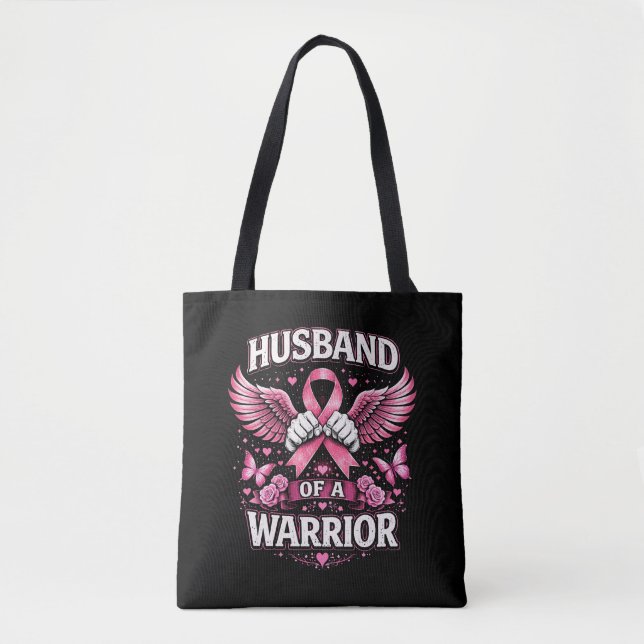 Bolsa Tote Husband of a Warrior (Frente)