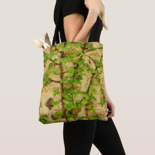 Bolsa Tote Hydrangea petiolaris por toda a Impressão