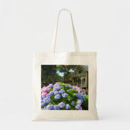 Bolsa Tote Hydrangeas Azuis e Rosa - Vineyard de Martha