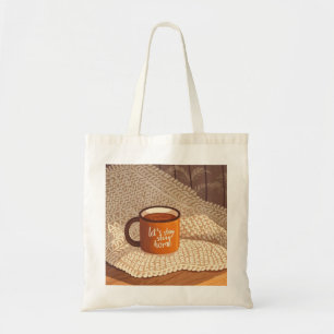 Bolsa Tote Hygge Cozy Night Celebre noites confortáveis