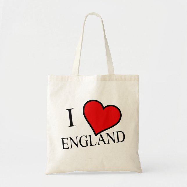 Bolsa Tote I Heart England bk btcnt (Frente)