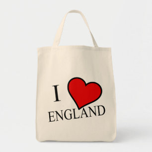 Bolsa Tote I Heart England bk gtcn