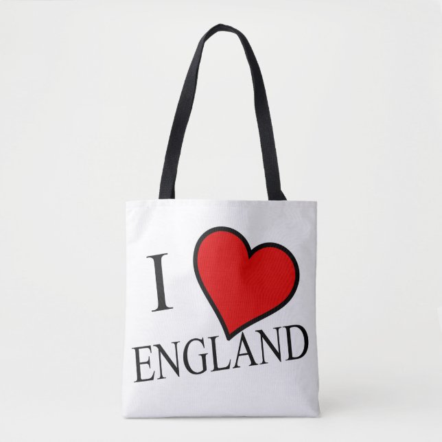 Bolsa Tote I Heart England stcnt (Frente)