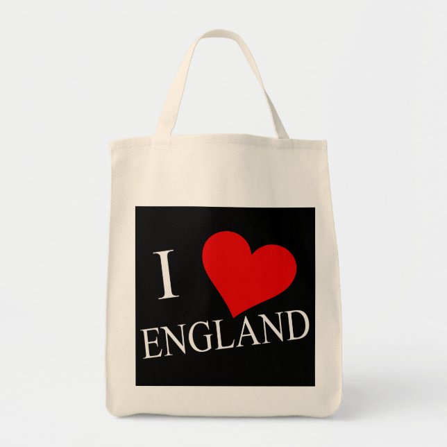 Bolsa Tote I Heart England wt gtcnt (Frente)