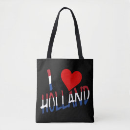 Bolsa Tote I Heart Holland overlay no stcnt
