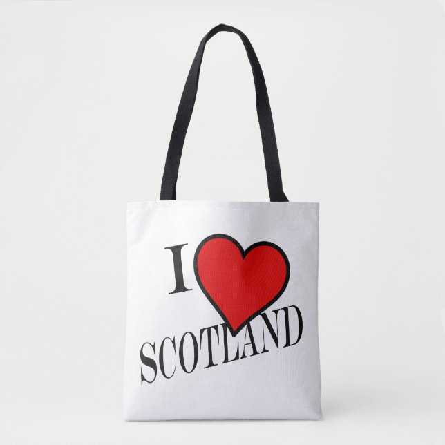 Bolsa Tote I Heart Scotland bk stcnt (Frente)