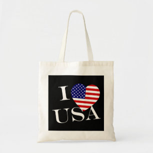 Bolsa Tote I Heartflag USA wt btcn
