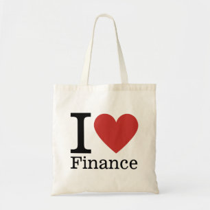 Bolsa Tote I ❤️ Love Finance - Departamento de Finanças -