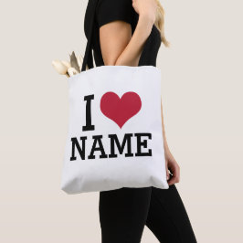 Bolsa Tote I Nome do Coração