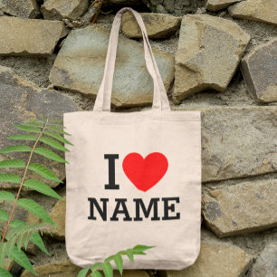Bolsa Tote I Nome do Coração