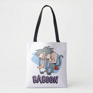 Bolsa Tote I.R. Baboon Character Graphic
