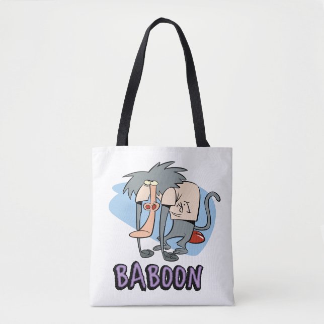 Bolsa Tote I.R. Baboon Character Graphic (Frente)