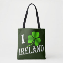 Bolsa Tote I Shamrock Ireland wt stcnt