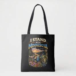 Bolsa Tote I Stand With Minnesota