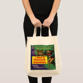 Bolsa Tote I was a teenage squirrel