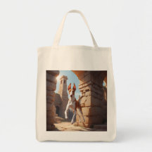 Ibizan Hound Elegant Grocery Tote Bag