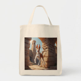 Bolsa Tote Ibizan Hound Elegant Grocery Tote Bag