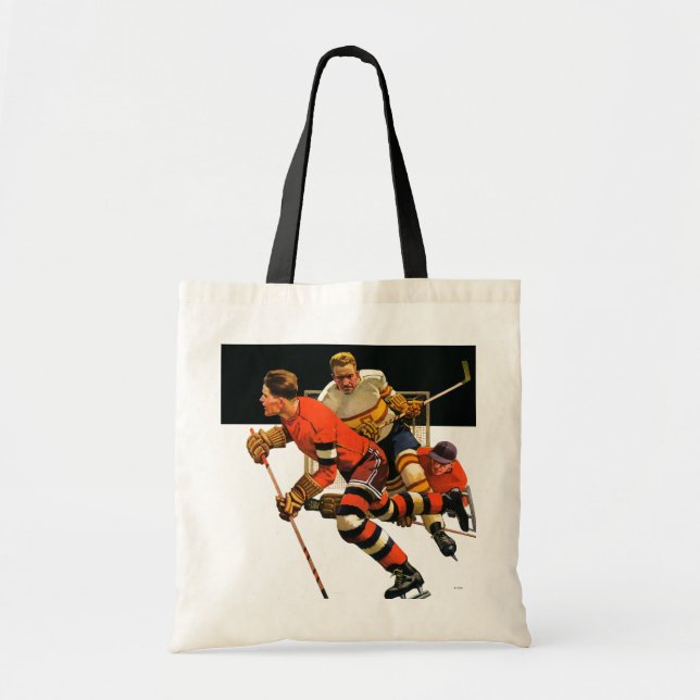 Bolsa Tote Ice Hockey Match (Frente)