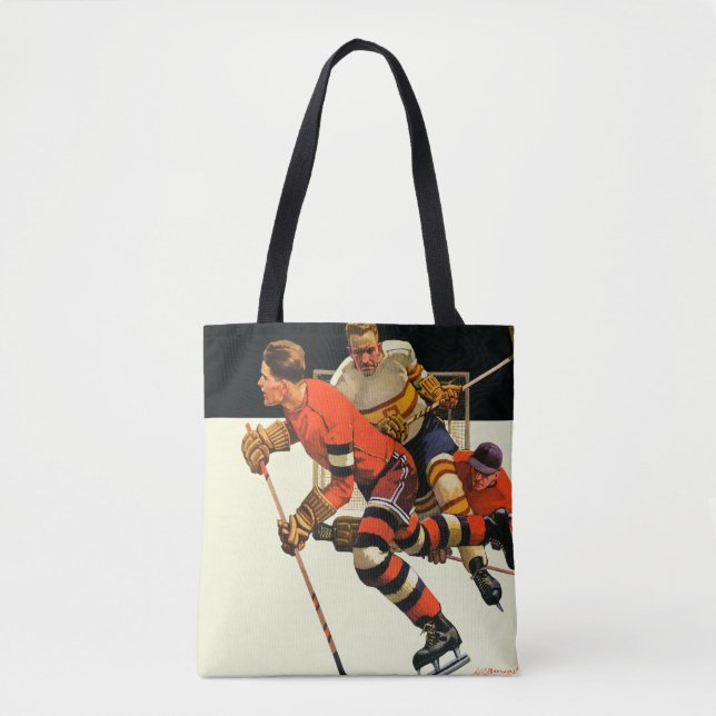 Bolsa Tote Ice Hockey Match (Frente)