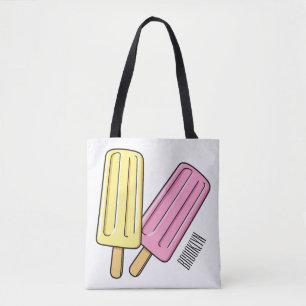Bolsa Tote Ice pop cartoon