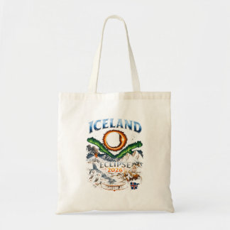 Bolsa Tote Iceland Total Solar Eclipse 2026 Design
