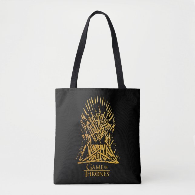 Bolsa Tote Ícone de Throne de Ferro (Frente)