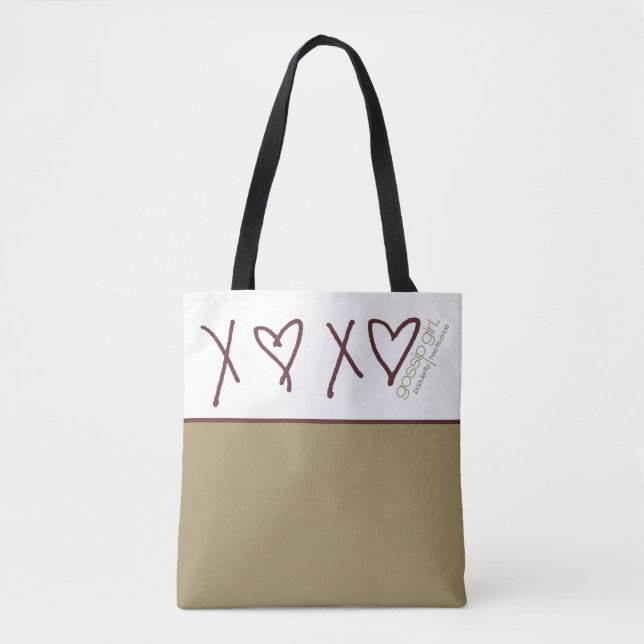 Bolsa Tote Ícone Gossip Girl X ♥ X (Frente)