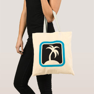 Bolsa Tote Ícone Palm Tree